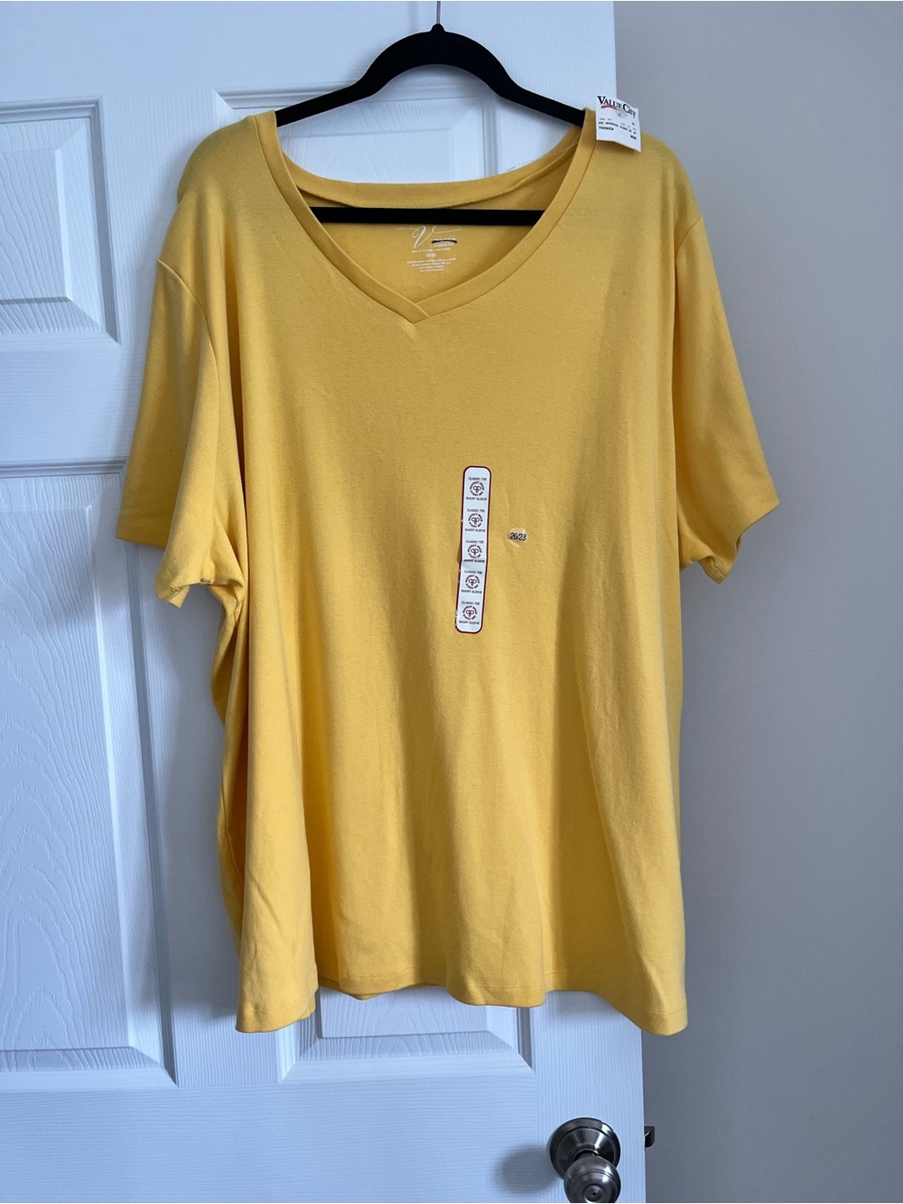 Venezia Mustard V-Neck Classic Tee